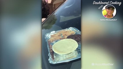 Grilled to perfection: Dashboard cooking in triple-digit Phoenix heat