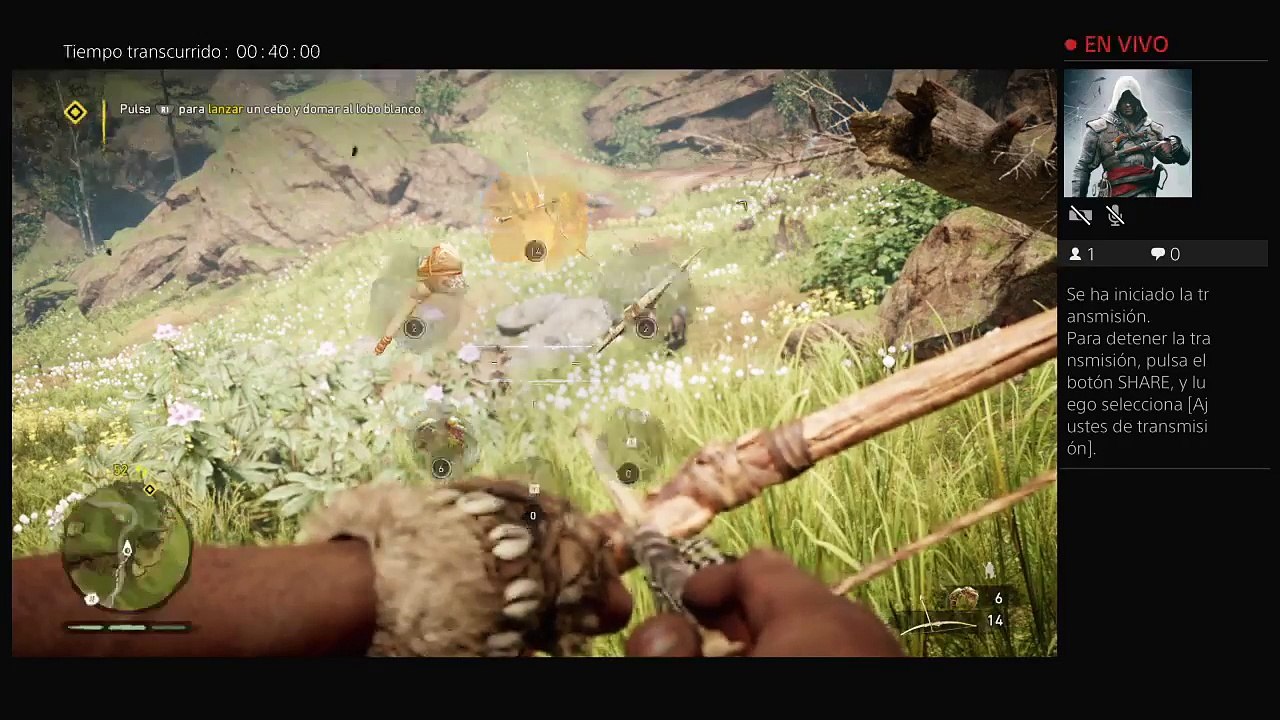 Transmisión de PS4  FARCRAY  PRIMAL (54)