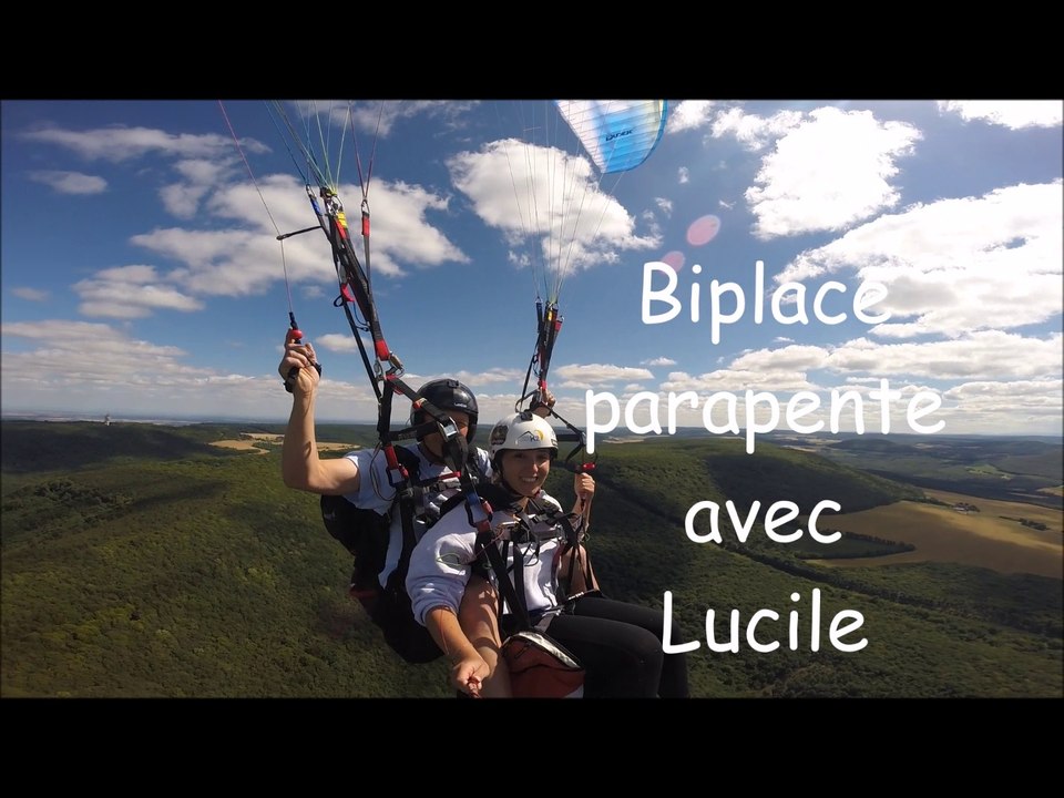 Parapente biplace lucile 25 juin 2017