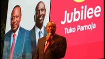 El partido del presidente Kenyatta, Jubilee, lanza su manifiesto en Nairobi