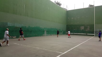 Frontenis tercer y cuarto puesto open de San Fermin video 1