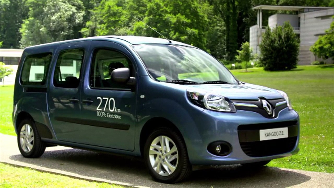 2017 Test drive New Renault Kangoo Z.E. 5 seater version