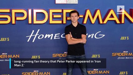 Tom Holland just confirmed a crazy fan theory about 'Iron Man 2'