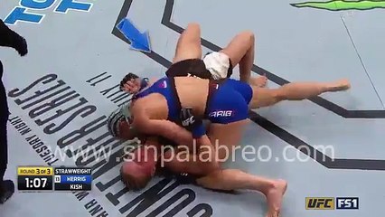 Le moment le plus embarrassant de la carrière Justine Kish en UFC