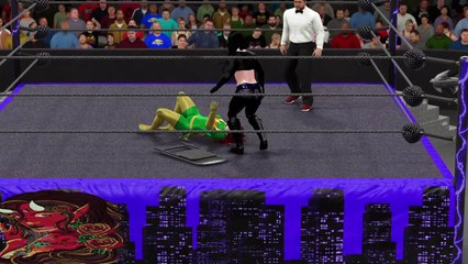 WWE 2K17 the baroness v the phoenix