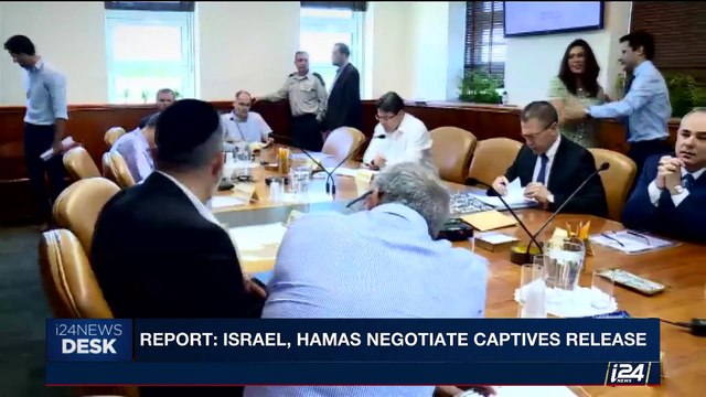 i24NEWS DESK | Report: Israel, Hamas negotiate captives release | Monday, June 26th 2017