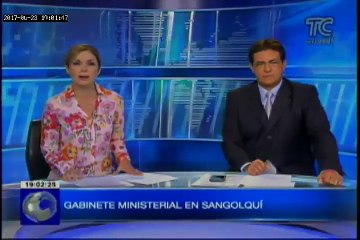 Se desarrolló el segundo Gabinete Ampliado en Sangolquí, Provincia de Pichincha