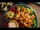 Receta para preparar flautas vegetarianas/ Recetas de comida mexicana/ Alimentación saludable