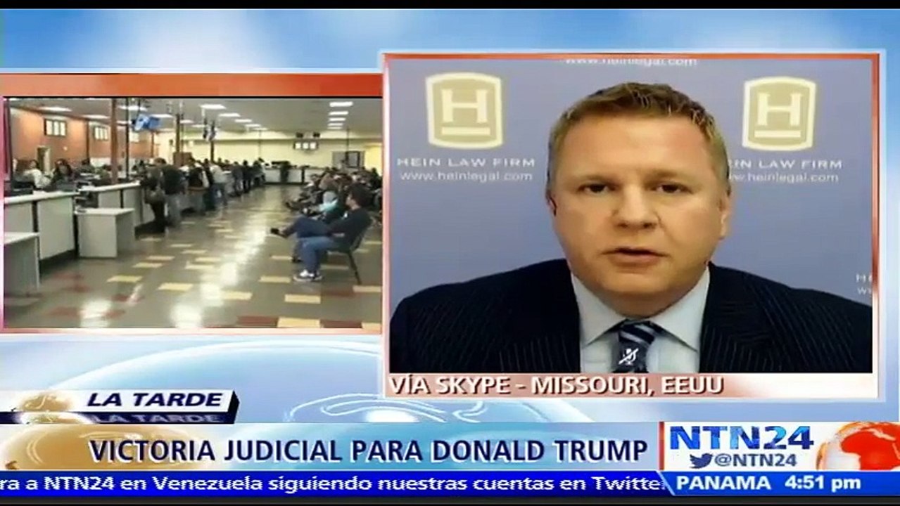 "Veto de Trump debe cumplir con requisito constitucional de no discriminar con base en la fe y la religión”: Richad Hein, abogado, sobre decisión del Tribunal Supremo de EE. UU.