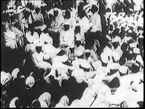 Gandi Tuz Yürüyüşünde (1930)