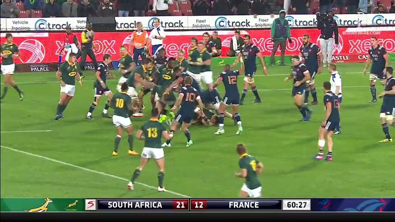 South Africa v France - Game 3 - 2nd Half - June Internationals 2017