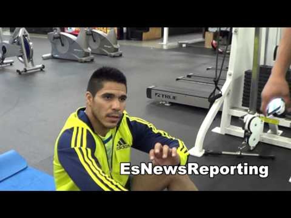 boxing champ jesus cuellar on being friends with marcos maidana EsNews Boxing