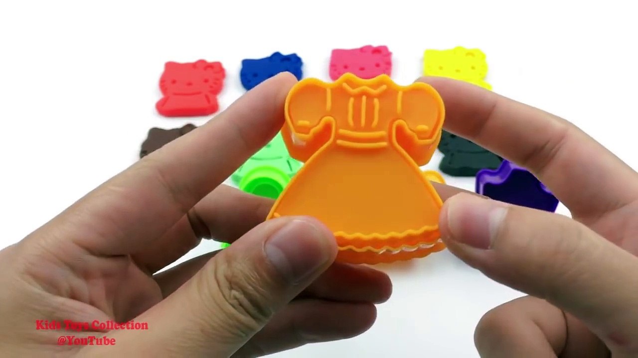 Par par crème petits gâteaux de la glace jouer Doh playset playdough unboxingsurpriseegg