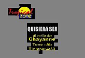 Chayanne - Quisiera Ser (Karaoke)