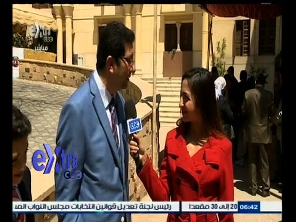 #غرفة_الأخبار | البابا تواضروس الثاني يستقبل كبار المهنئين بعيد القيامة المجيد
