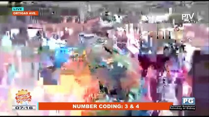 TRAFFIC UPDATE: Ortigas Avenue; IT'S A SIGN: Falling Debris