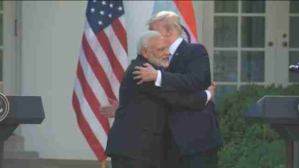 Trump y Modi exhiben sintonía y aparcan sus tensiones sobre inmigración