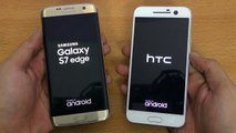 Samsung galaxy s7 edge vs Htc 10 speed test !!!!df