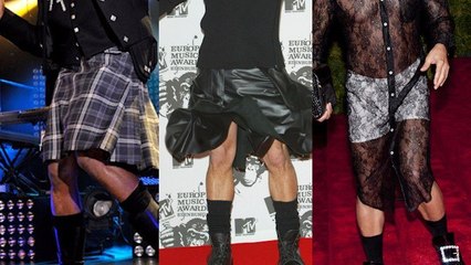 7 Men Who Weren't Afraid to Rock a Dress