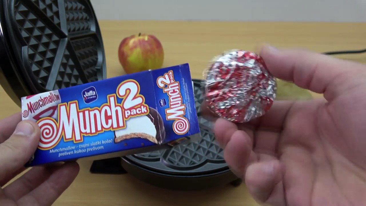 EXPERIMENT WAFFLE IRON vs TOOTHPASTE