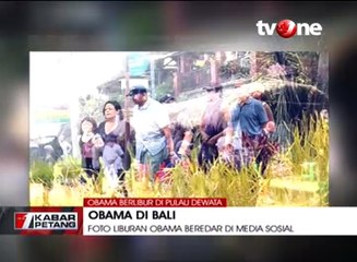 Foto Liburan Obama Tersebar di Media Sosial