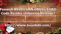 OBDII/EOBD CODE READER NT201 Unboxing Review !