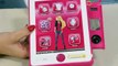 Organisateur tampon tablette Barbie b-book interive organisateur interaktywny barbie bbd