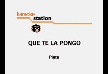 Garibaldi - Que te la pongo (Karaoke con voz guia)