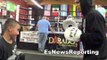 boxing star erik ruiz working with his son at garcia gym EsNews Boxing