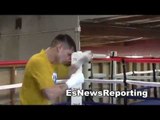 marcos maidana vs floyd mayweather maidana working out EsNews Boxing