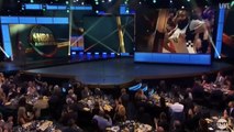 【NBA】Drake Asks James Harden Who His Favorite MVP is in NBA History  2017 NBA Awards