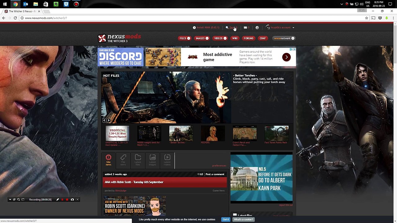 Activate Hidden Console In The Witcher 3