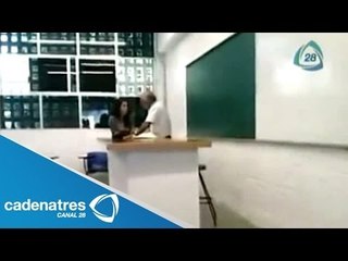 ¡¡¡IMPACTANTE!!! Acoso y agresión de profesor a estudiante de la UNAM