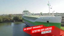 The craziest ships launched. Most Insanely Satisfying Ship Launching Ever