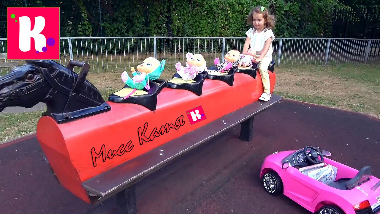 Сrying Babies 4 детей Рутина маленького блогера Катя Мама Outdoor Playground Family Fun Kid tantrum новое видео кейти