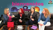 Con Norma Vargas hablando de Emprender