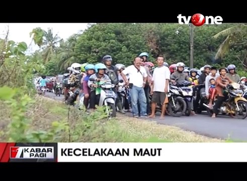 Kecelakaan Maut, Empat Pemudik Tewas dalam Laka Tunggal
