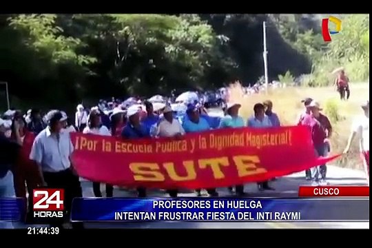Cusco: profesores de la región exigen mejoras salariales