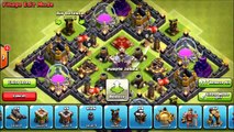 Clash of Clans - BEST Town hall 9 (TH9) Farming BASE Defense New COC Update 2 Air Sweeper