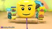 Homme chauve-souris Oeuf géant tête ponton beauté pâte à modeler Lego brise surprise hobbykidstv
