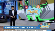 Penumpang Arus Balik Padati Bandara Juanda