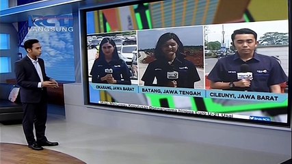 Kondisi Lalu Lintas di Gerbang Tol Cileunyi