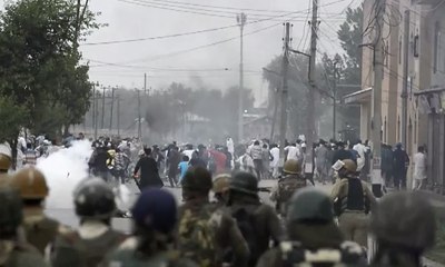 Usai Shalat Ied, Warga India Ini Bentrok dengan Polisi