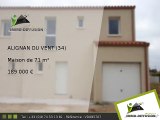 Maison A vendre Alignan du vent 71m2 - 189 000 Euros