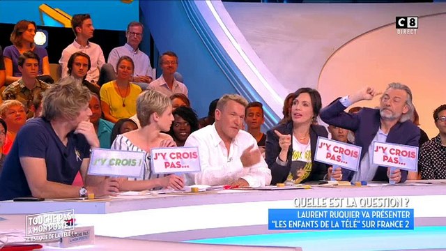 Géraldine Maillet critique l'arrivée de Laurent Ruquier dans Les Enfants de la Télé - Regardez