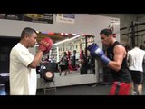 el dorado reyes working with robert garcia in oxnard EsNews Boxing