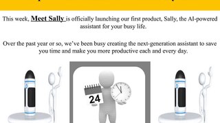 Meet Sally Officially Launched!