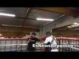 marcos maidana vs floyd mayweather maidana in camp with robert garcia EsNews Boxing