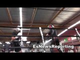 robert garcia boxing academy sparring EsNews Boxing