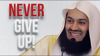 Never Give Up┇ Amazing Islamic video┇ by Mufti Ismail Menk ┇ MOtivational speech